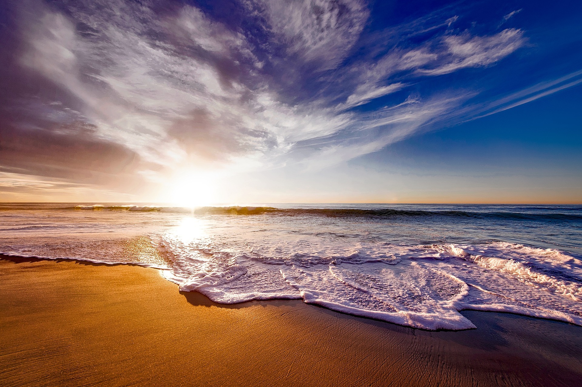 Beach sunset