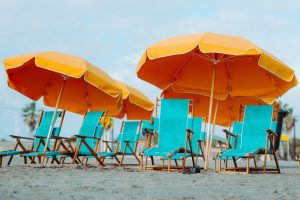 Beach Umbrellas and Chairs